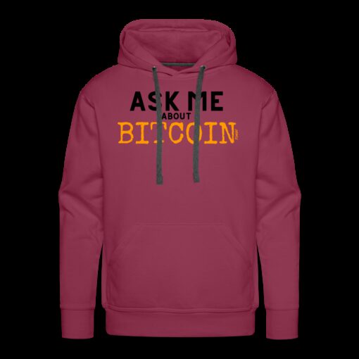Ask Me About Bitcoin Hoodie Sweatshirt