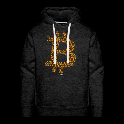 B (Orange Pills) Bitcoin Hoodie Sweatshirt