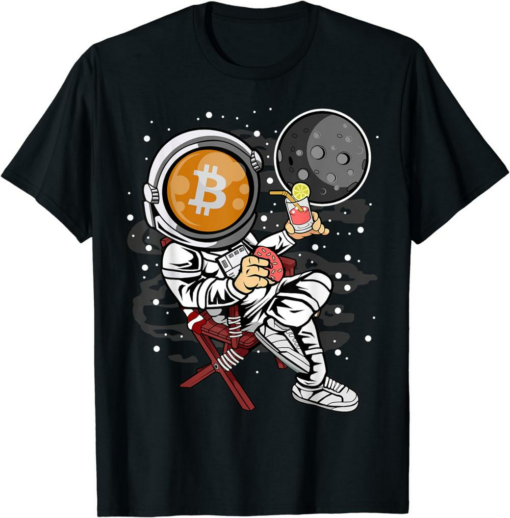 BNB Coin T-Shirt Astronaut Retirement Binance To The Moon