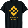 BNB Coin T-Shirt Binance Cryptocurrency 3.0 Technology