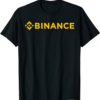 BNB Coin T-Shirt Binance Cryptocurrency Crypto Logo