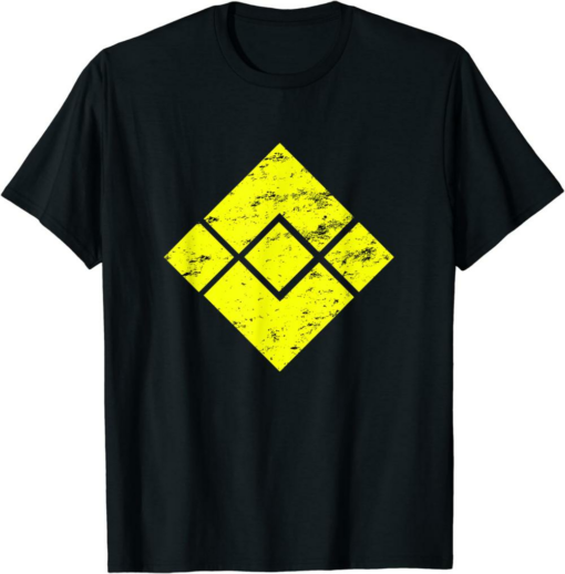 BNB Coin T-Shirt Binance Logo Image Cryptocurrency Picture