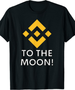 BNB Coin T-Shirt Binance To The Moon Crypto