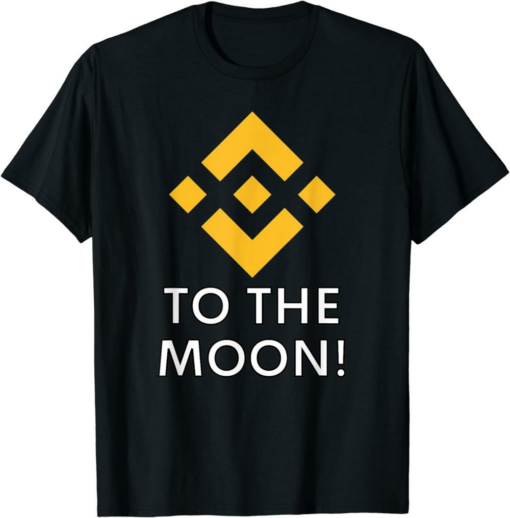 BNB Coin T-Shirt Binance To The Moon Crypto