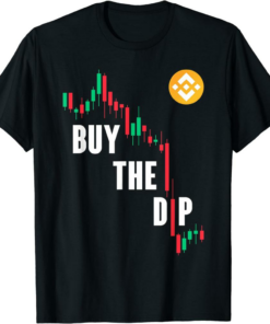 BNB Coin T-Shirt Binance Token Buy The Dip Crypto Hodler