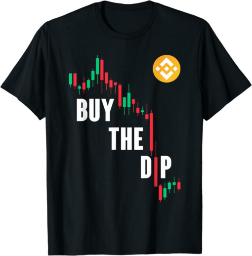 BNB Coin T-Shirt Binance Token Buy The Dip Crypto Hodler