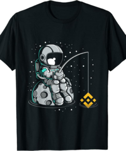 BNB Coin T-Shirt Fishing Binance Digital Asset Token Crypto