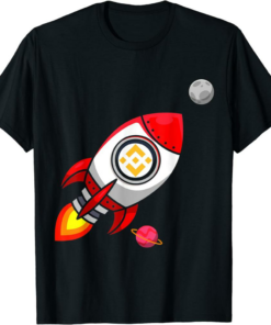 BNB Coin T-Shirt In Crypto We Trust Binance Digital Asset