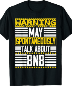 BNB Coin T-Shirt Millionaire Binance Token Blockchain Digital