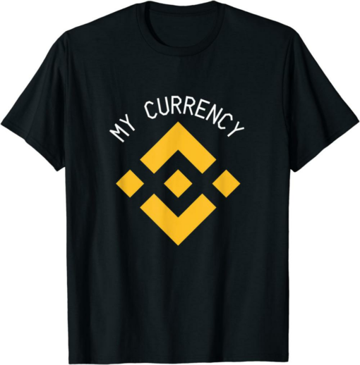 BNB Coin T-Shirt My Currency The Binance Crypto Logo