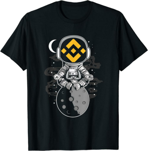 BNB Coin T-Shirt Spacesuit Binance Future Crypto Token Asset