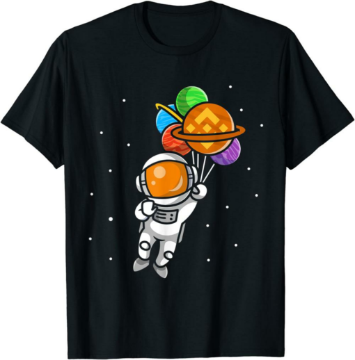 BNB Coin T-Shirt To The Moon Binance Crypto Millionaire