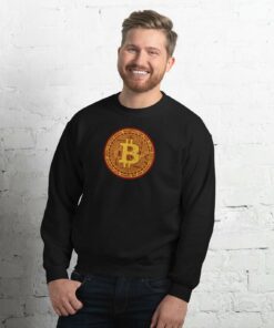 BTC Casascius Coin Unisex Sweatshirt