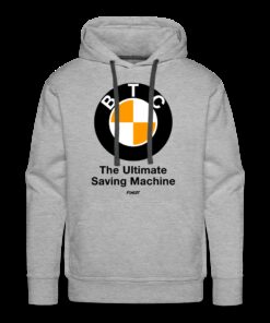 BTC The Ultimate Saving Machine Bitcoin Hoodie Sweatshirt