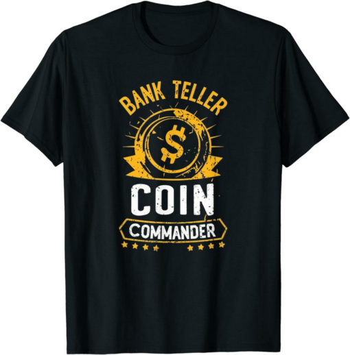 Bank Of The 21 Century T-Shirt Bank Teller Money Handling