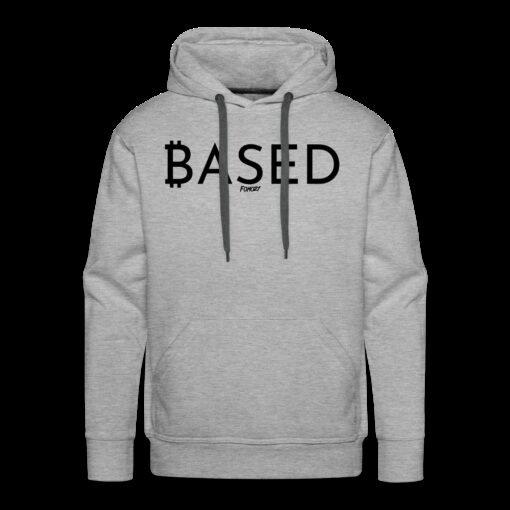 Based Bitcoin Hoodie Sweatshirt