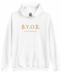 Be Your Own Bank Bitcoin Hoodie