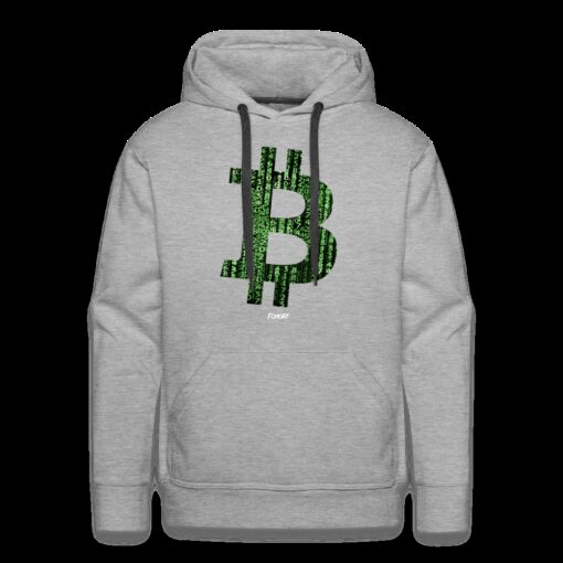 Bitcoin B Coded Hoodie Sweatshirt