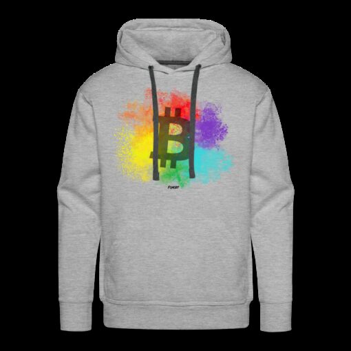 Bitcoin B Paints Hoodie Sweatshirt