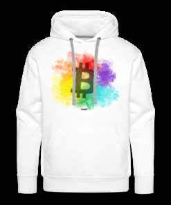 Bitcoin B Paints Hoodie Sweatshirt
