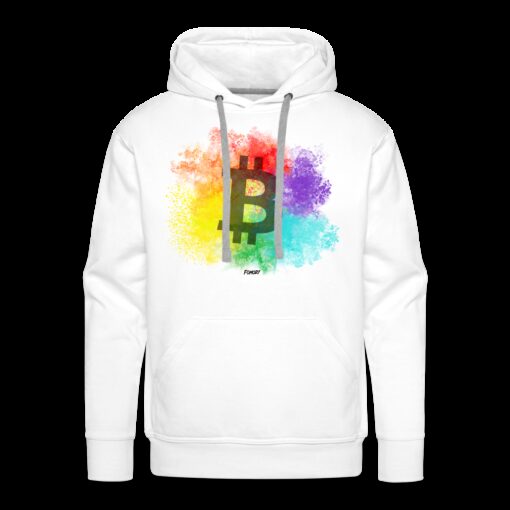 Bitcoin B Paints Hoodie Sweatshirt