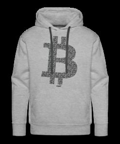 Bitcoin B QR Code Hoodie Sweatshirt Bitcoin B QR Code Hoodie Sweatshirt