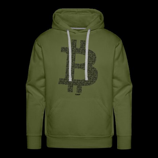 Bitcoin B QR Code Hoodie Sweatshirt