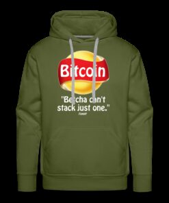 Bitcoin Betcha Can’t Stack Just One Hoodie Sweatshirt