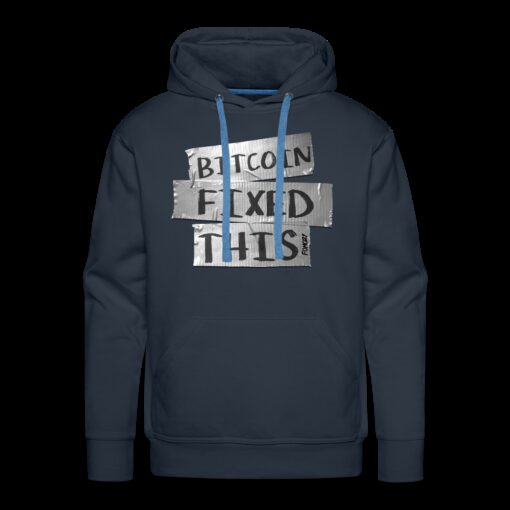 Bitcoin Fixed This Duct Tape Hoodie Sweatshirt