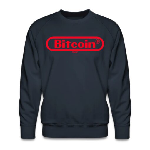 Bitcoin Gamer (Red Graphic) Crewneck Sweatshirt