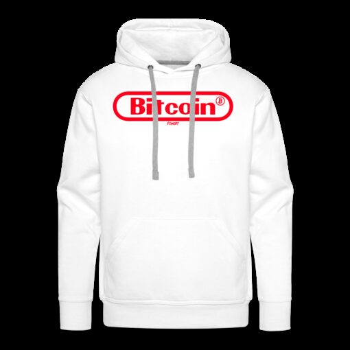 Bitcoin Gamer Red Graphic Hoodie Sweatshirt