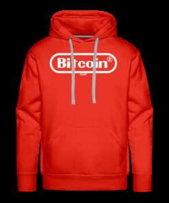Bitcoin Gamer White Graphic Hoodie Sweatshirt 1