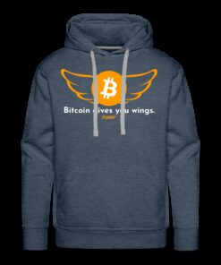 Bitcoin Gives You Wings Hoodie Sweatshirt