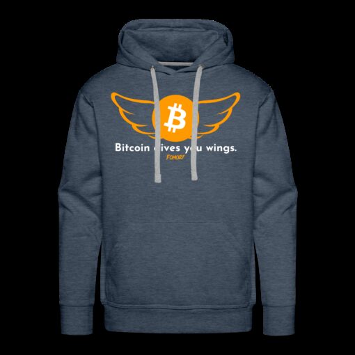 Bitcoin Gives You Wings Hoodie Sweatshirt