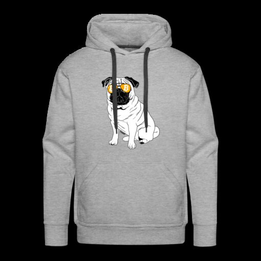 Bitcoin Is For The Pugs Hoodie Sweatshirt