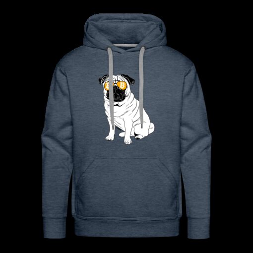 Bitcoin Is For The Pugs Hoodie Sweatshirt
