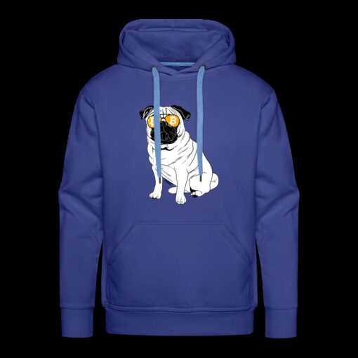 Bitcoin Is For The Pugs Hoodie Sweatshirt