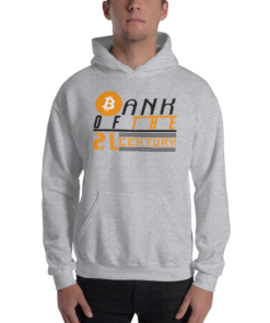 Bitcoin Merch - Bank of the 21. century Men’s Hoodie 2 Bitcoin Merch Bank of the 21 century Men's Hoodie 3