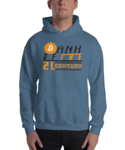 Bitcoin Merch - Bank of the 21. century Men’s Hoodie 3 Bitcoin Merch Bank of the 21 century Men's Hoodie 4
