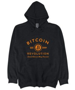 Bitcoin Merch – Bitcoin Revolution Crypto Coin Hoodie
