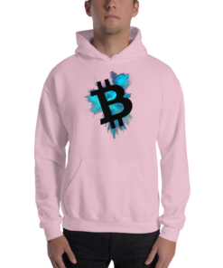 Bitcoin Merch - Color cloud Men's Hoodie 2 Bitcoin Merch Color cloud Mens Hoodie 3