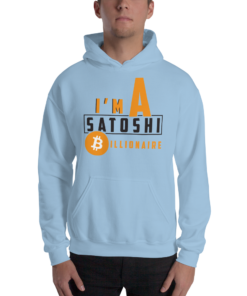 Bitcoin Merch - I'm a satoshi billionaire Men’s Hoodie 3 Bitcoin Merch Im a satoshi billionaire Men's Hoodie 4