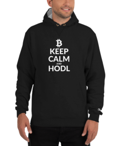 Bitcoin Merch – Keep calm Men’s Premium Hoodie