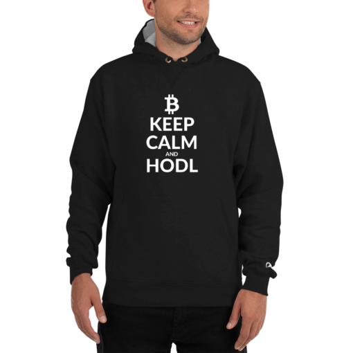 Bitcoin Merch – Keep calm Men’s Premium Hoodie