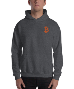Bitcoin Merch - Men's Embroidered Hoodie 2 Bitcoin Merch Mens Embroidered Hoodie 3