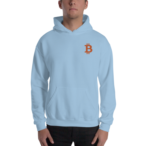 Bitcoin Merch – Men’s Embroidered Hoodie