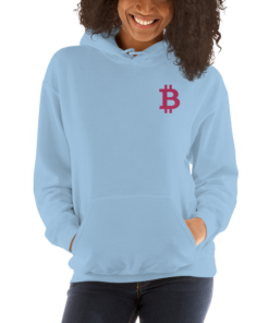Bitcoin Merch - Women’s Embroidered Hoodie 6 Bitcoin Merch Women's Embroidered Hoodie 7