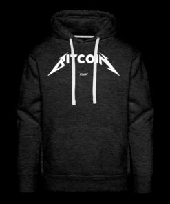 Bitcoin Rocks Hoodie Sweatshirt