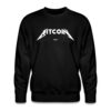 Bitcoin Rocks (White Graphic) Crewneck Sweatshirt