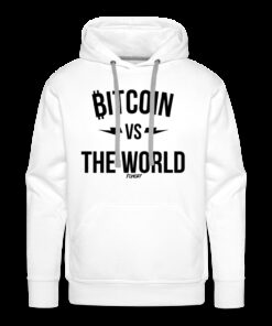 Bitcoin VS The World (Black Graphic) Hoodie Sweatshirt 2 Bitcoin VS The World Black Graphic Hoodie Sweatshirt 3